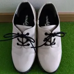 Zipper ホワイト アップシューズ