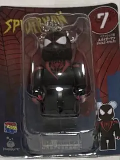 新品未開封 ベアブリック ハッピーくじ スパイダーマン 7 マイルズモラレス
