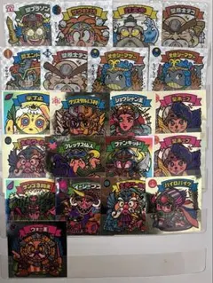 ビックリマンシール　天使vs悪魔シール　セット　ウォー王　聖プラソン　聖エントロ