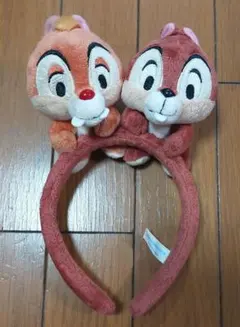 ディズニー カチューシャ チップ デール