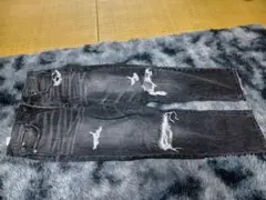 レディースデニム・ダメージジーンズ