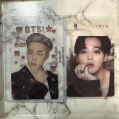 BTS JIMIN フォトカード 2枚セット