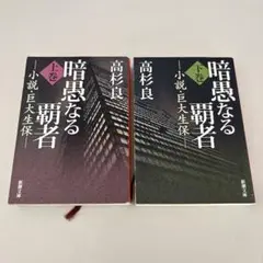 暗愚なる覇者 小説・巨大生保 上下巻 2冊セット 高杉良 新潮文庫