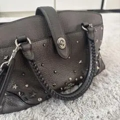 入手困難 極美品 COACH コーチ ショルダーバッグ 2way ドリーマー 黒 