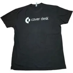 カバーデスク アメカジ 黒Tシャツ Lサイズ 企業物