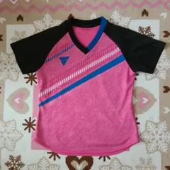 VICTAS 卓球ユニフォーム ピンク レディースSサイズ