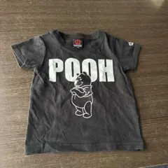 BABYDOLL プーさん Tシャツ 90サイズ 黒 男女 夏 ディズニー
