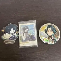 原神 魈 グッズセット アクリルスタンド 缶バッジ キーホルダー