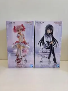 魔法少女まどか☆マギカ 鹿目まどか 暁美ほむら フィギュア 2点セット まどマギ