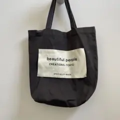 beautiful people トートバッグ グレーのサムネイル
