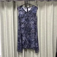 美品★クリスチャンオジャール Paris シースルー ノースリーブワンピースのサムネイル