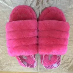 UGG Fluff Yeah Slide 25cm ピンク