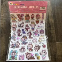 値下げしました⭕️ ラブブ　立体シール　3Dシール