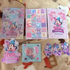 ミニー パルパルーザ ポストカードステッカー