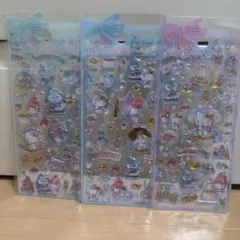 7サンリオ　海外限定　うるちゅる　ボンボンドロップ　シール　ドロップジュエリー