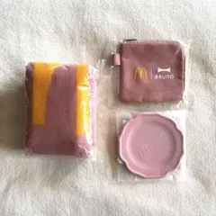 新品未使用 マクドナルド 2024福袋 BRUNO 3点セット