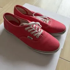Vans authentic オーセンティック　23.5cm 赤　レッド