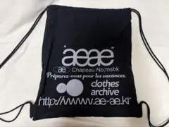 aeae ナップサック 2点セット ブラック シルバー aeae ナップサック 2点セット ブラック シルバー - メルカリ
