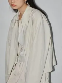 Washer Zip Blouson todayful エクリュのサムネイル