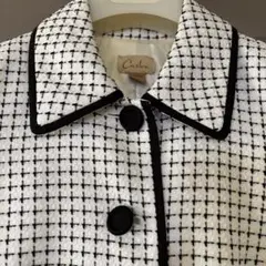 Caslon チェック柄ドレスコート 美品　入学式最適