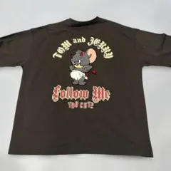 新品 トムとジェリー タフィー デビル　サガラ刺繍 半袖Tシャツ Ｌサイズのサムネイル