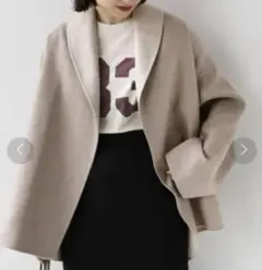 ジャーナルスタンダードレリューム　リバーシブルリバーコート