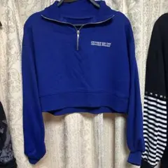 INGNI イング ハーフジップ スウェット ショート丈 トレーナー ジャージ