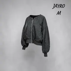 JAYRO ジャイロ MA-1 ブルゾンM ブラック シアー ボリュームスリーブのサムネイル