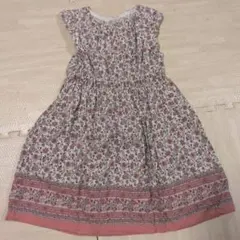 any FAM フラワープリント ワンピース 130