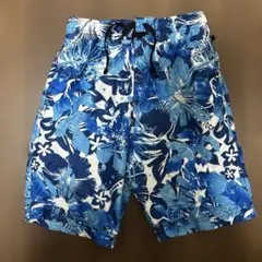 青系花柄水着 サイズ140