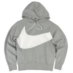2XL ナイキ パーカ ビッグ スウッシュ スウェット グレー
