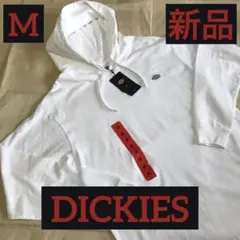 Dickies フード　トレーナー　ホワイトパーカー　サイズ　M 新品