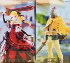 【GiGO限定】リゼロ　王選候補者と騎士　プリシラ＆アル　2点