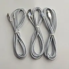 iPhone充電ケーブル　3本セット　MFI認証　充電器　lightning