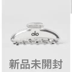 【未使用】alo アクリルクリップ クロークリップ クリア alo アクリル クロウクリップ クリア ヘアクリップ シルバー - メルカリ