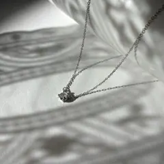 【新品】シンプル＆上品！ワンポイントデザインのネックレス