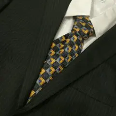 ジバンシー　イタリア製シルク100%ネクタイ