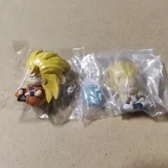 【新品】ドラゴンボール まちぼうけ 2種セット 超サイヤ人３悟空＆ゴテンクス