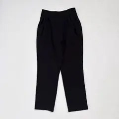 1691 美品✨2024年 ヨーコチャン ハイウエストギャザーパンツ ブラックのサムネイル