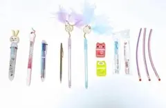 ボールペン、シャーペン等消しゴムまとめ売り13ケ