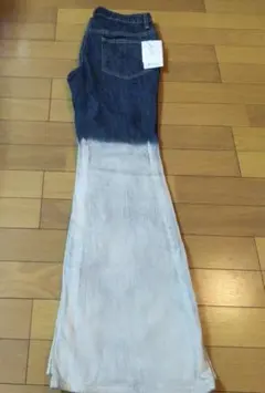 グラデーションフレアパンツ