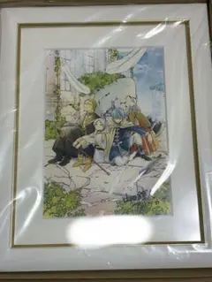 直筆サイン】七つの大罪 原画展 オリジナル 版画 複製原画 鈴木央 ペア