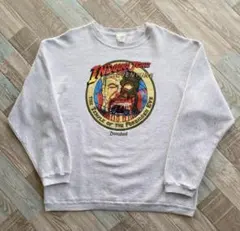 激レア 80sビンテージDisneyインディジョーンズUSA製スウェットL