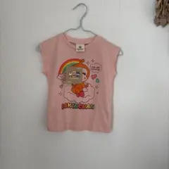 新品　アンパンマン　90 ドキンちゃん Tシャツ ピンク　子供服　レインボーのサムネイル