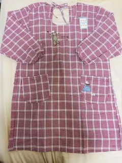 【新品】保育士さん 可愛いエプロン 袖付き スモックのサムネイル