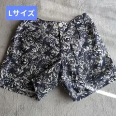 花柄 ショートパンツ Lサイズ レディースのサムネイル