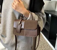 2WAY レザー　大人　可愛い　斜めがけ　ハンドバッグ　ショルダーバッグ