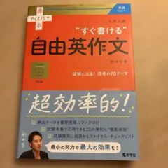 赤本PLUS すぐ書ける　自由英作文のサムネイル