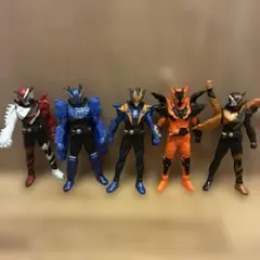 仮面ライダービルド ソフビ フィギュア 5体セット