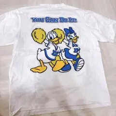 【限定品】東京ディズニーリゾート ドナルド デイジー Tシャツ